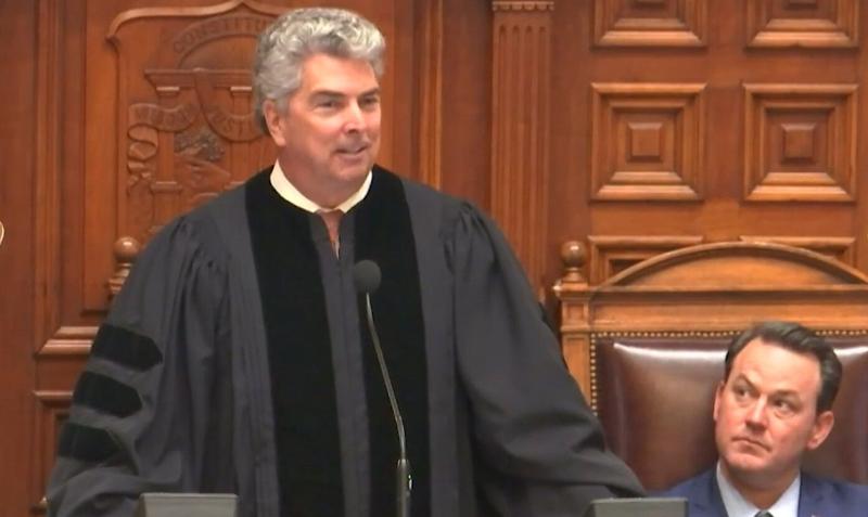 Georgias chief justice resigning