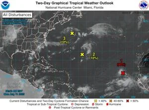 Erin: Watch underway for potential of Atlantic hurricane season’s first