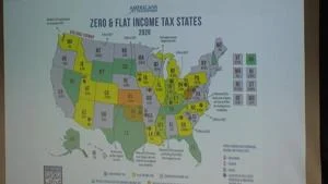 Tillery: We will be going to zero income tax
